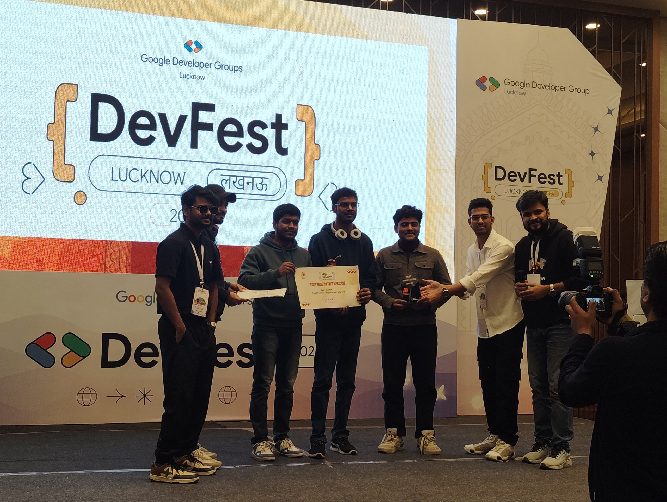 GenAI Hackathon Finals award